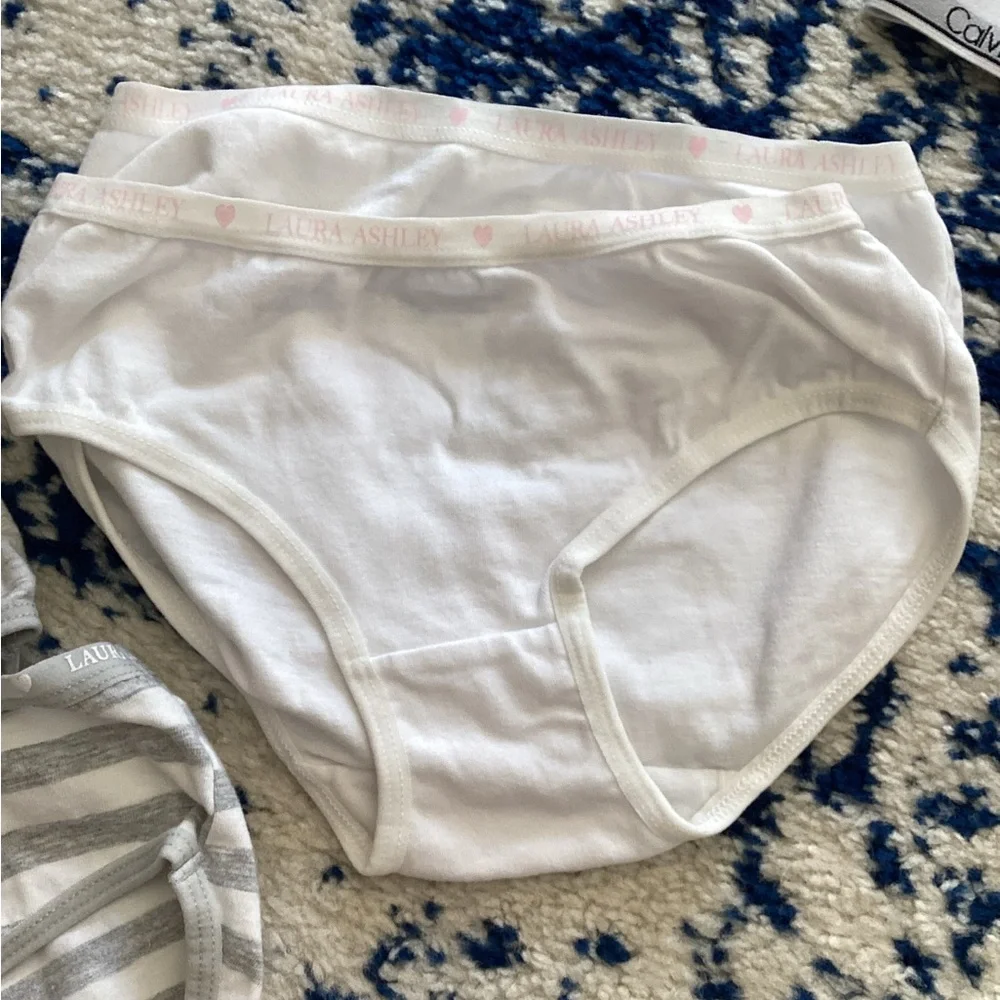 Girls  Black Sports Bra with Colorful Panties and black tights - Picture 6 of 16